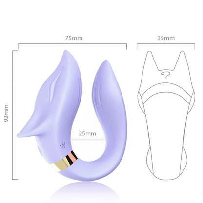 ARMONY -Couples Wellness Massager | Dual‑Motor Rechargeable Silicone Device | Waterproof Partner Vibrator