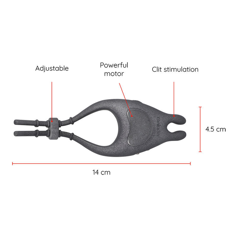 ONINDER - Vibrating Cock Ring | App-Controlled Couples Ring | Clitoral Stimulator SPEED - FREE APP